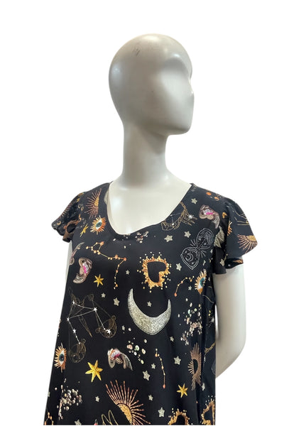 Vestido Elena cósmico