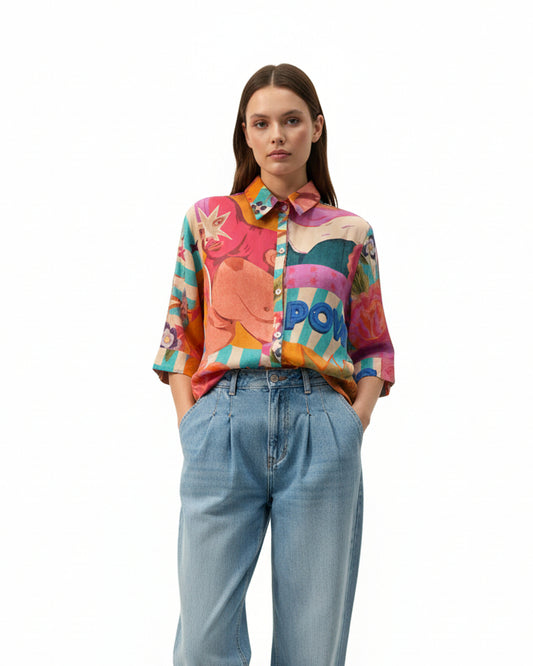 Guayabera Caba luchadores