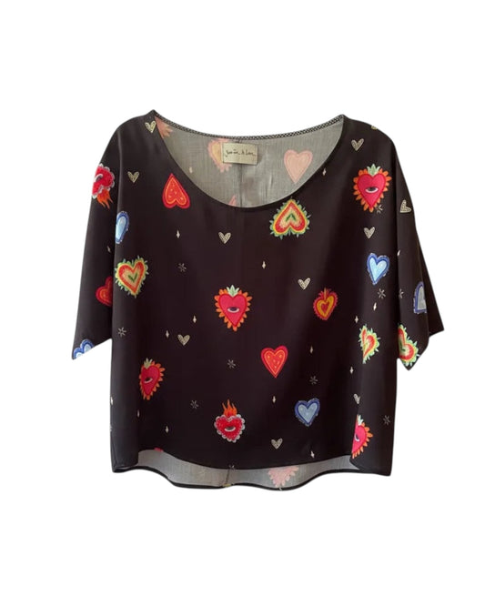 Blusa Ana corazón