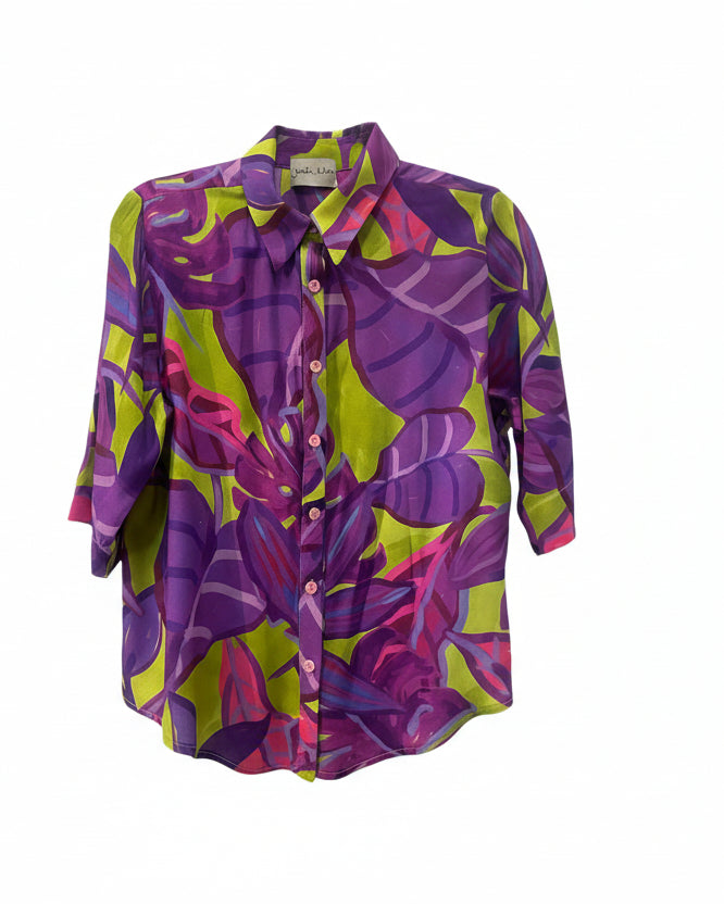 Guayabera Caba monstera