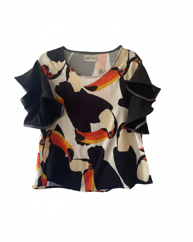 Blusa Alberta tucán