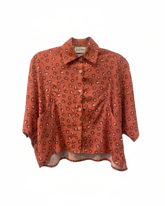 Guayabera Tita animal print