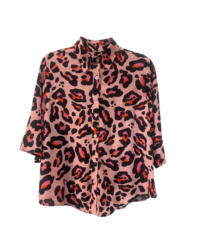 Guayabera Caba animal print