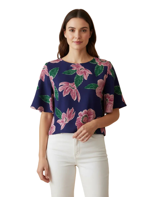 Blusa Pilar flores