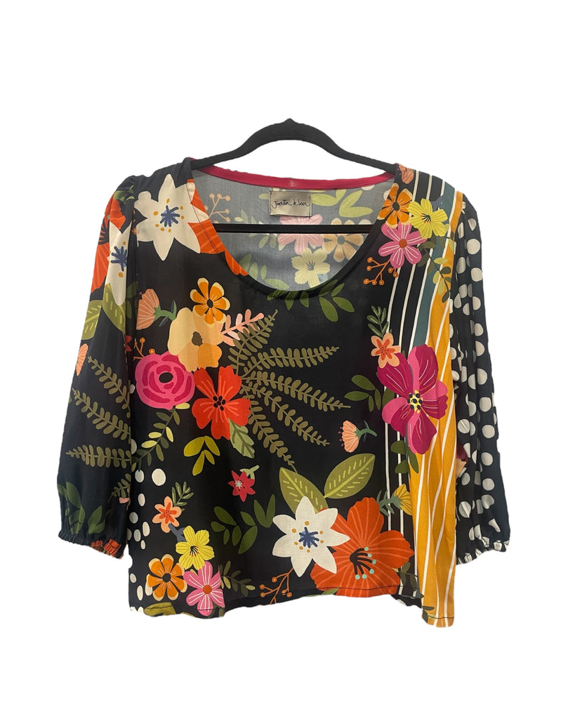 Blusa Mika Flores raya