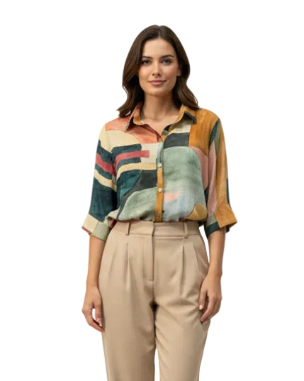 Guayabera Caba acuarela