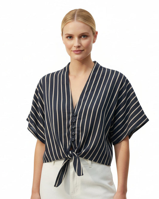 Guayabera Mila rayitas