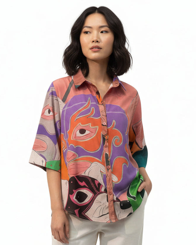 Guayabera Caba luchadores