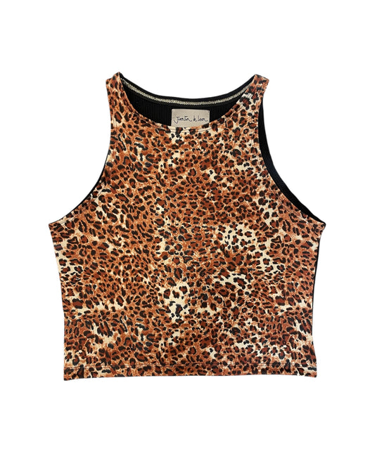 Crop top Amanda animal print