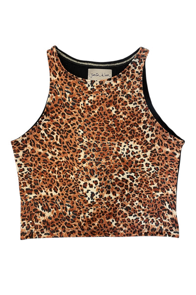 Crop top Amanda animal print