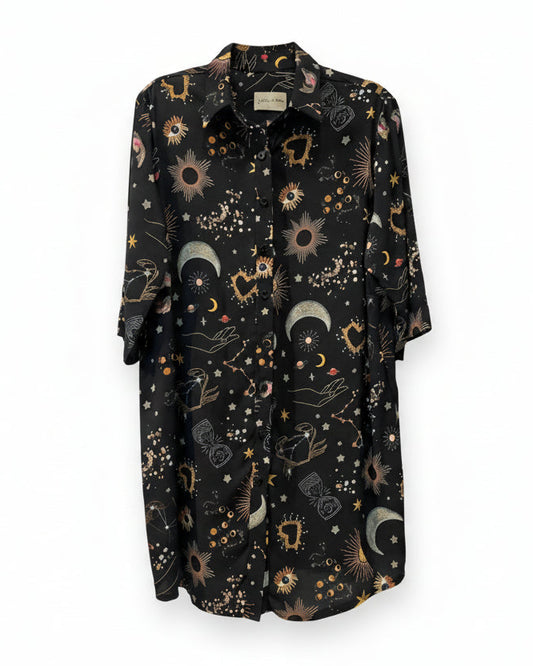 Vestido Caba cósmico