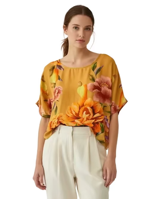 Blusa Ana flor