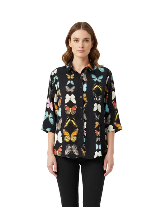 Guayabera Caba Mariposa