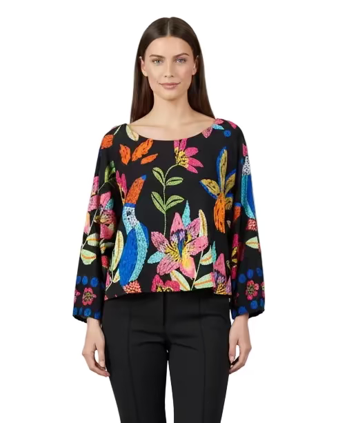 Blusa Ana María vitral
