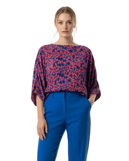 Blusón Georgina animal print