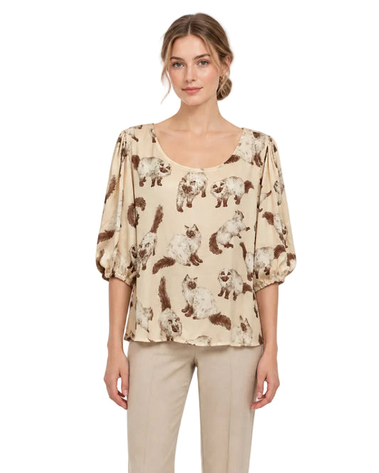 Blusa Mika Gatos