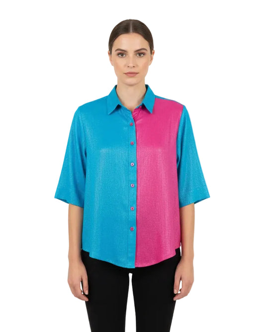 Guayabera Caba calipso rosa
