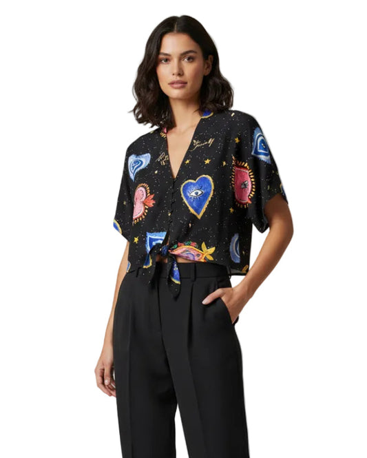 Guayabera Mila corazon