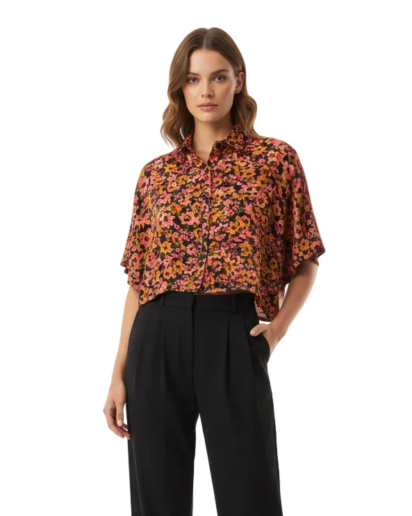 Guayabera Tita flores