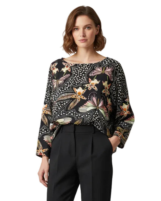 Blusa Ana Maria libelula