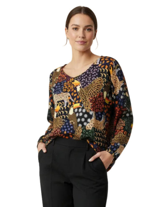 Blusa Ana María tucan