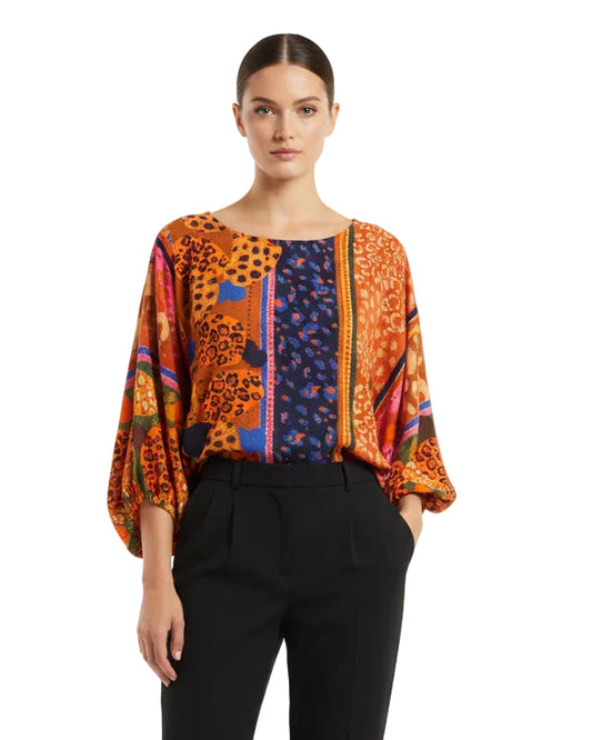 Bluson Georgina animal print