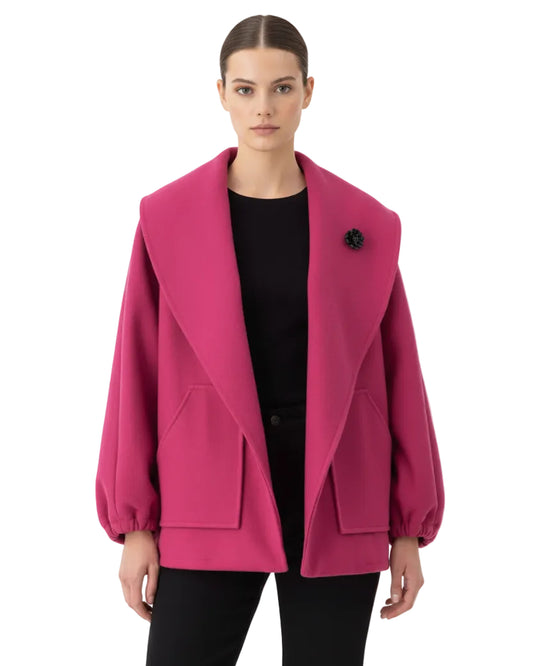 Chaqueta Meme rosa viejo