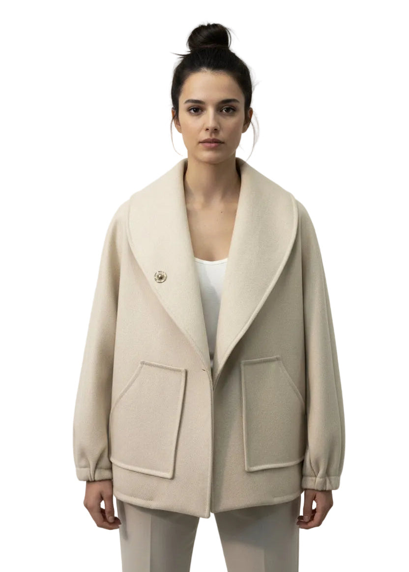 Chaqueta Meme blanco invierno