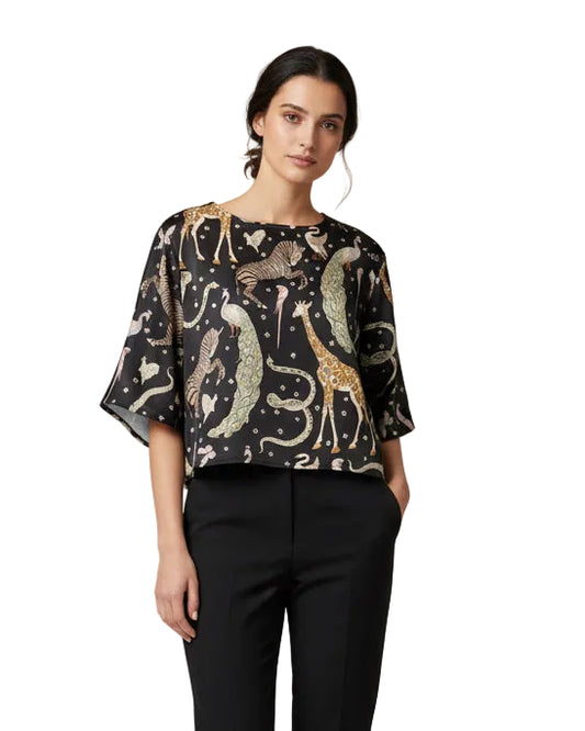 Blusa Pilar jirafa