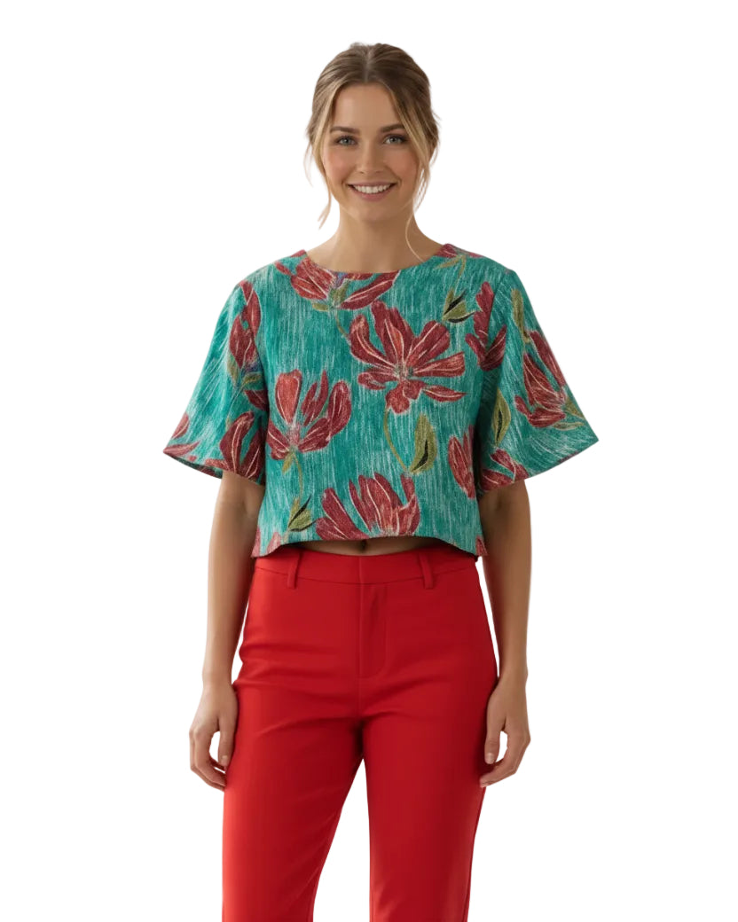 Blusa Pilar flor