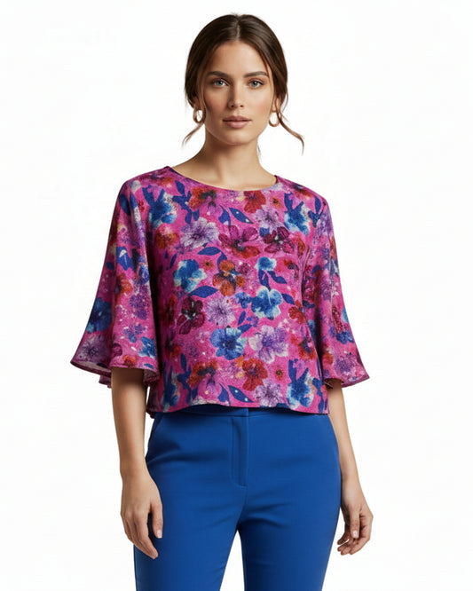 Blusa Pilar flores