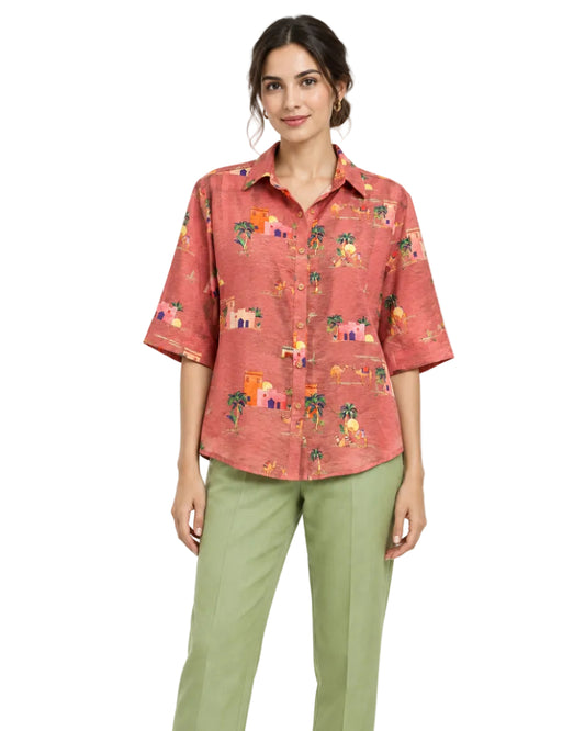 Blusa Caba sahara