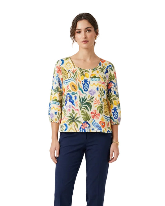 Blusa Mika grecia