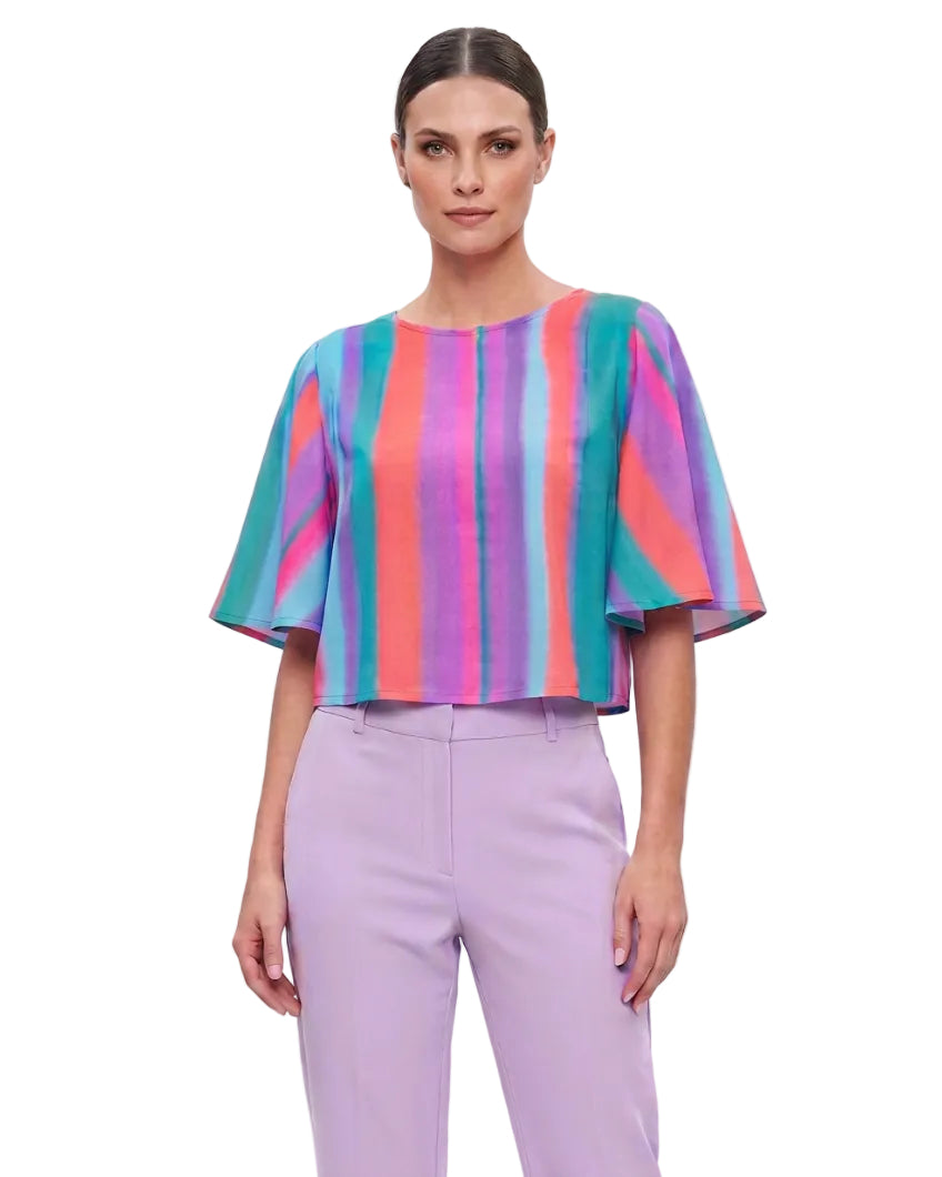 Blusa Pilar rayitas