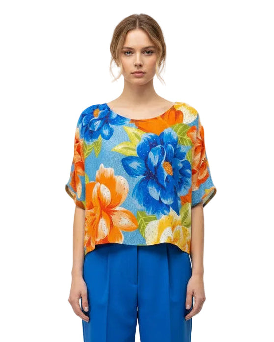 Blusa Ana flores