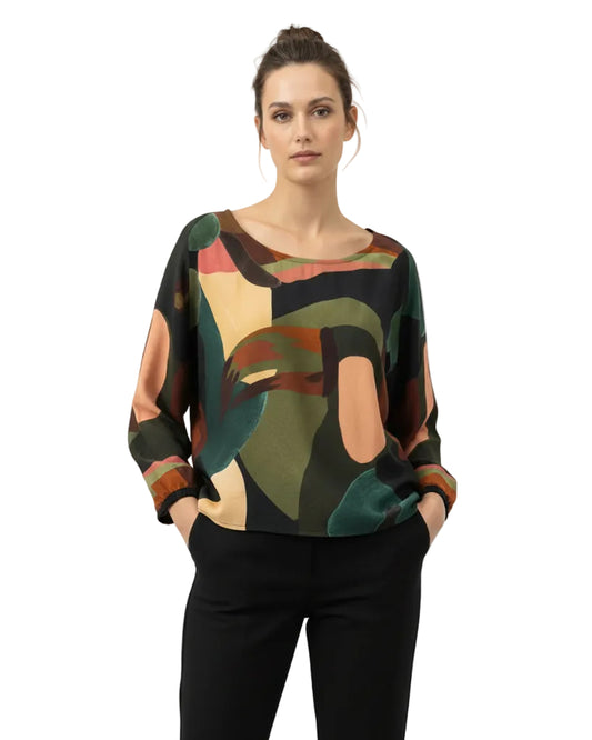 Blusa Ana María tucán