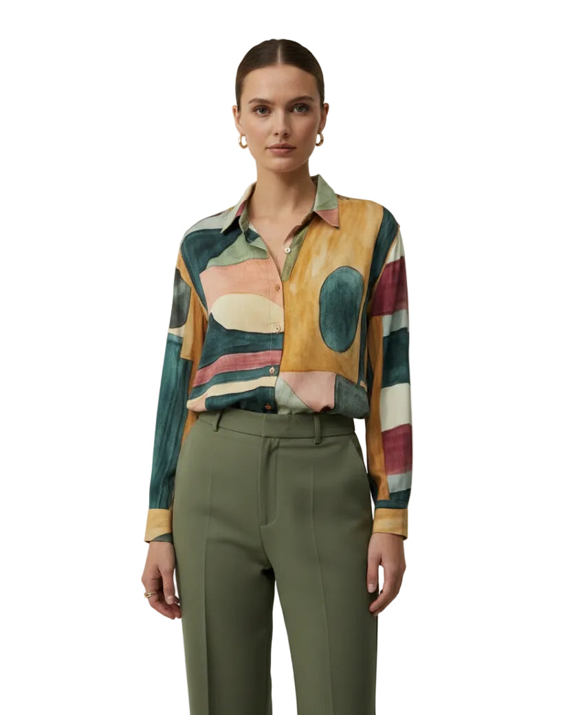 Blusa Vicenta acuarela