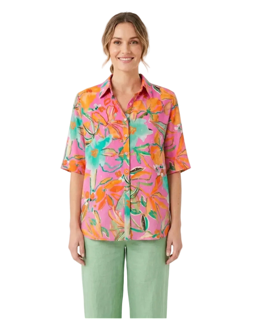 Blusa Caba flores