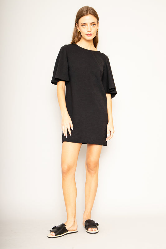 Vestido Ramona lino negro